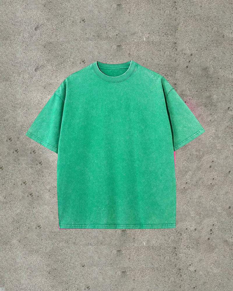 VandalNova™ Blank Oversized Washed Heavy T-Shirt