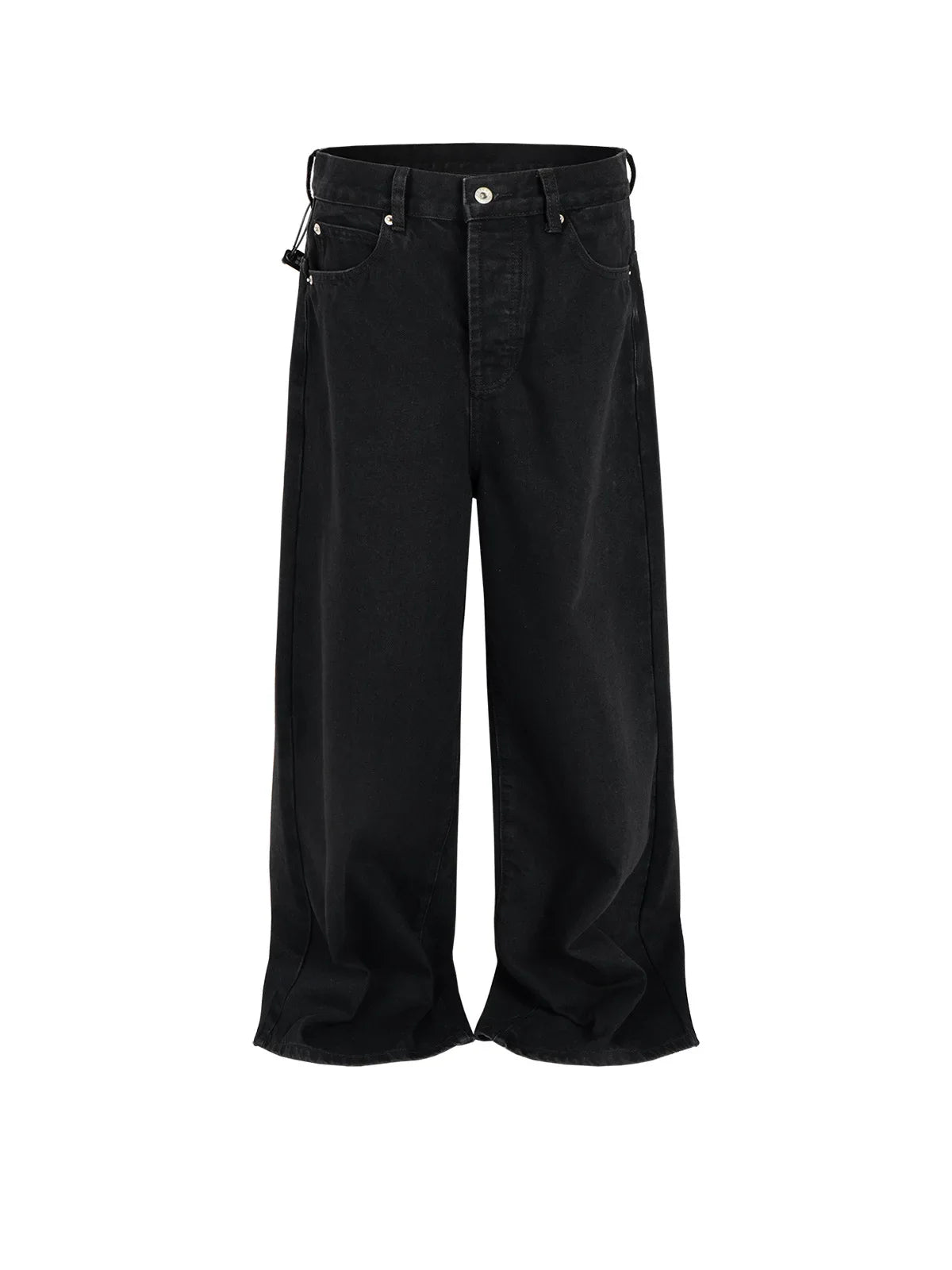 VandalNova™ Black Baggy Jeans