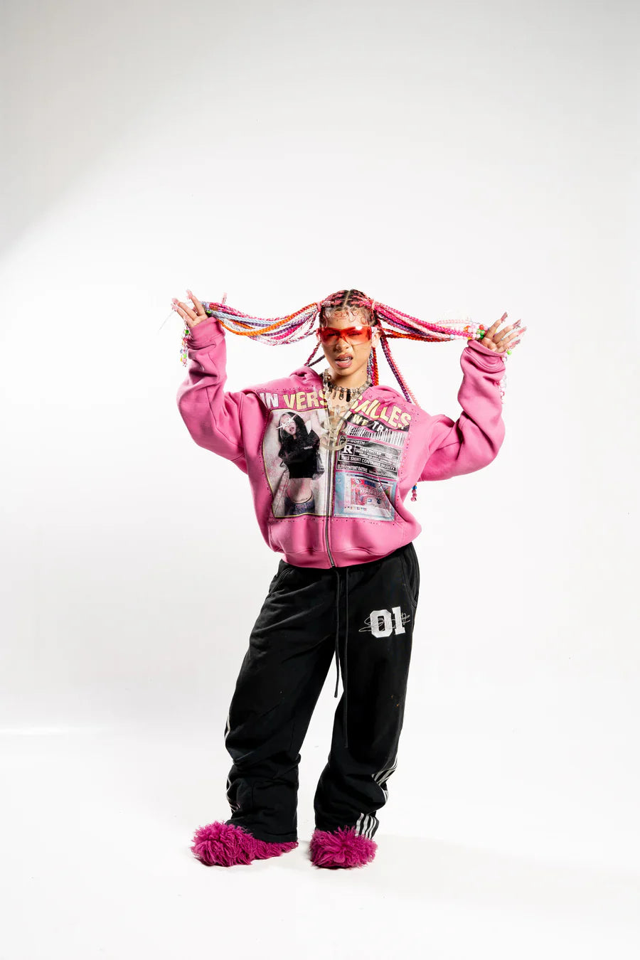 VandalNova™ Pink Zip-up
