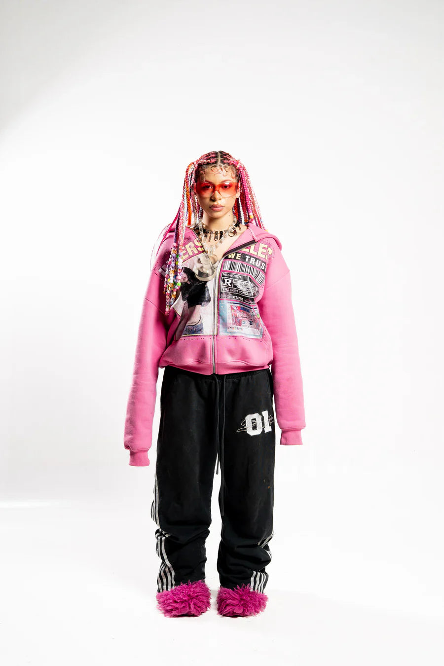 VandalNova™ Pink Zip-up