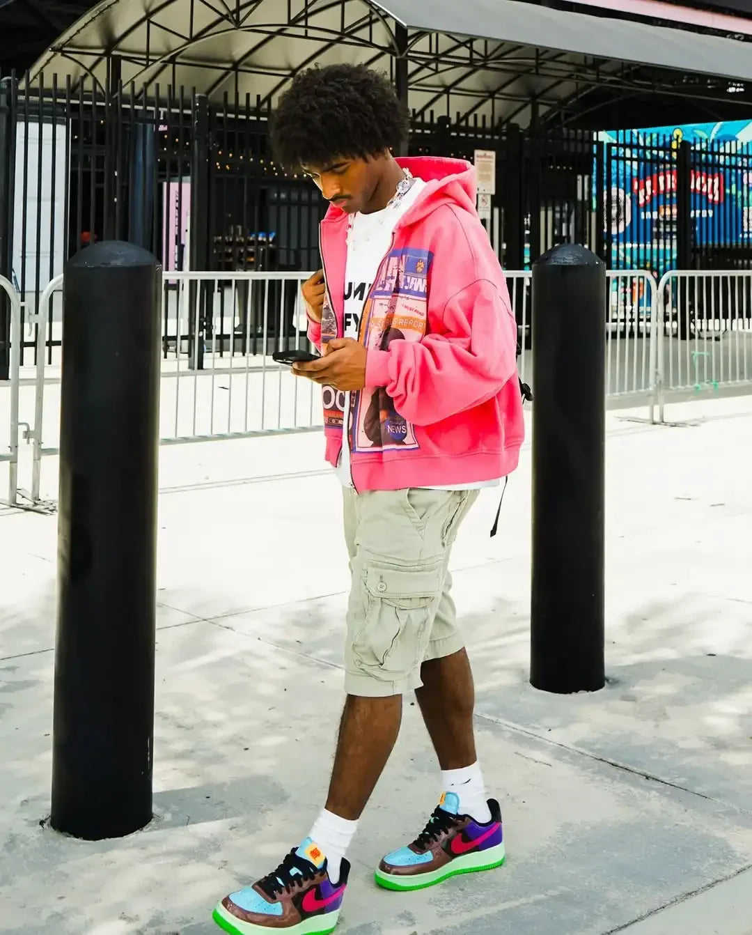 VandalNova™ Pink Zip-up