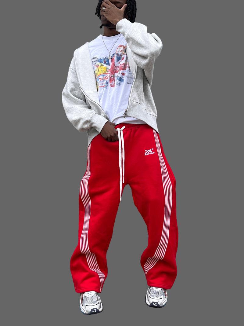 VandalNova™ Crimson Sweatpants