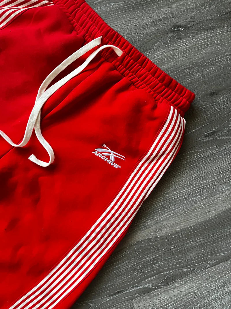 VandalNova™ Crimson Sweatpants